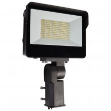 NUVO 65/543 - LED Tempered Glass Flood Light with Bypassable Photocell; CCT Selectable 3K/4K/5K; Wattage
