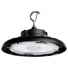 NUVO 65/784R2 - 150 Watt UFO LED High Bay; 5000K; 21600 Lumens; 120-277 Volt; Black Finish