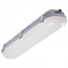 NUVO 65/836 - 20 Watt LED 2 Foot Linear Vapor Proof Fixture; 3K/4K/5K CCT Selectable; 120-347 Volt