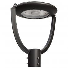 NUVO 65/893 - 100 Watt Adjustable Post Top LED; CCT Selectable; 120-347 Volt