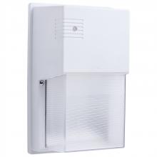 NUVO 65/987 - LED Entryway Wall Pack; 10/15/20 Wattage Selectable; 30K/40K/50K CCT Selectable; White Finish