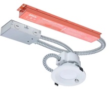 NUVO S21604 - 14.6W Field Selectable LED 4-Inch Commercial Downlight; Dual Dimming; Integrated Emergency Driver;