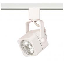 NUVO TH312 - 1 Light - MR16 - 120V Track Head - Square - White Finish