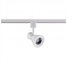 NUVO TH632 - 12 Watt LED Cinch Track Head; 3000K; Matte White Finish