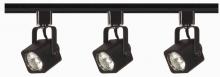 NUVO TK346 - 3 Light - MR16 - Square Track Kit - 4 foot Track - Line Voltage - Black