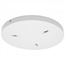 NUVO TP250 - Triple Monopoint Adapter; Round; White Finish