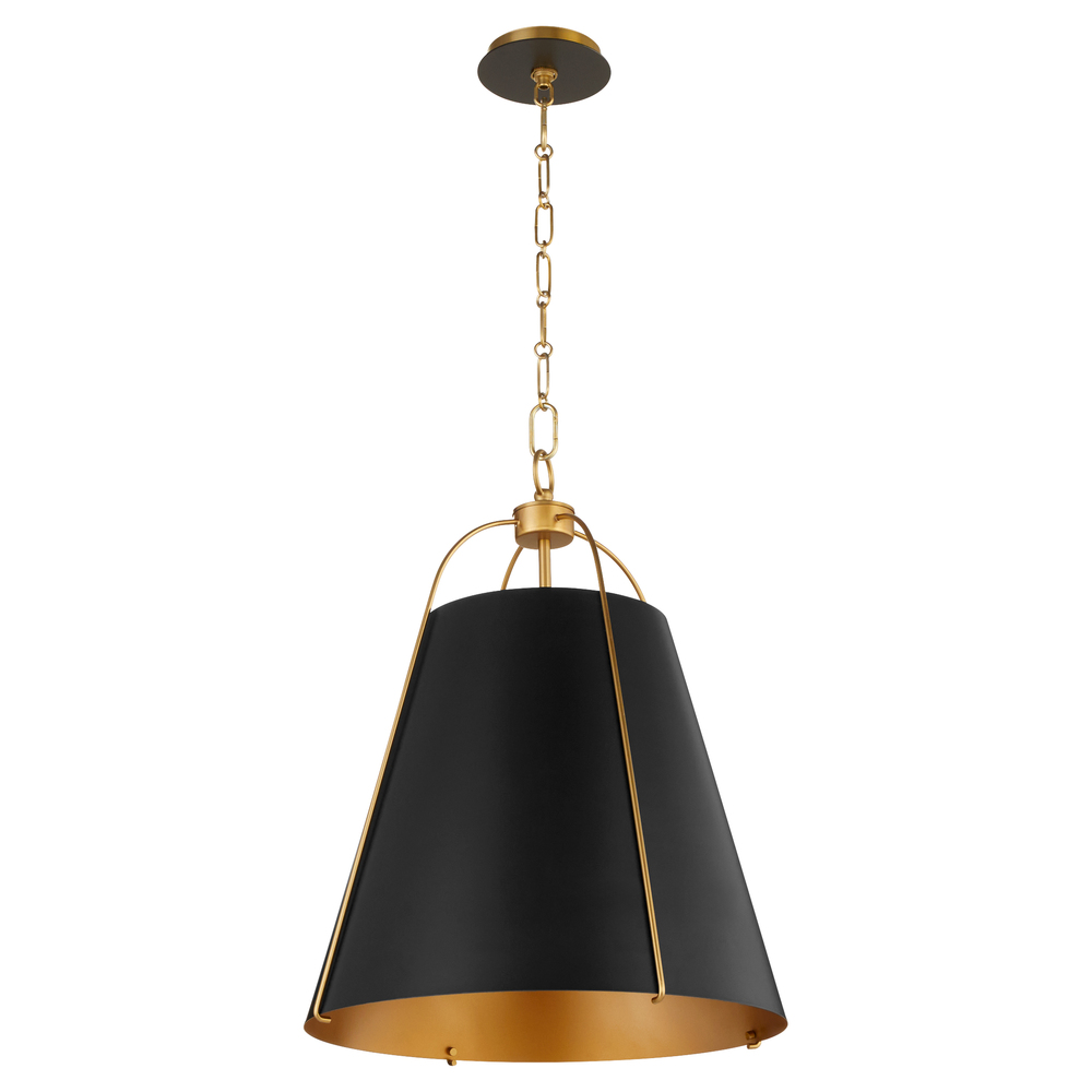 ELLEN 18" 3LT PENDANT - MB/AGB