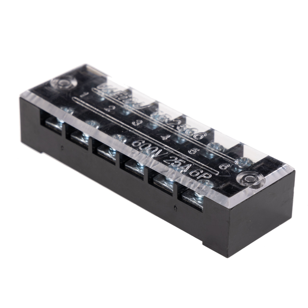 Hard-Wire Terminal Block: 6-Way for RGBW, RGBWW Wiring