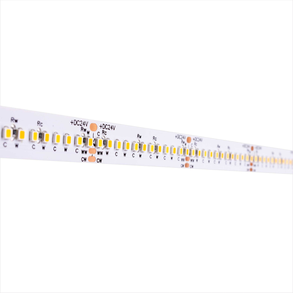 VALENT Tunable White LED Tape Light, 24V, 1800K-4000K, 100 ft. Spool