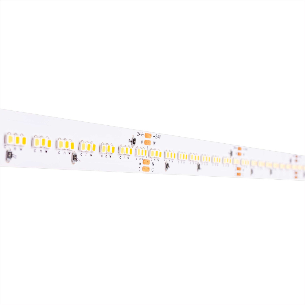 VALENT X Tunable White LED Tape Light, 24V, 1800K-3500K-6500K, 16.4 ft. Spool