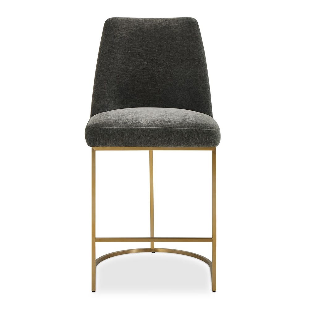 Uttermost Hanni Charcoal Counter Stool