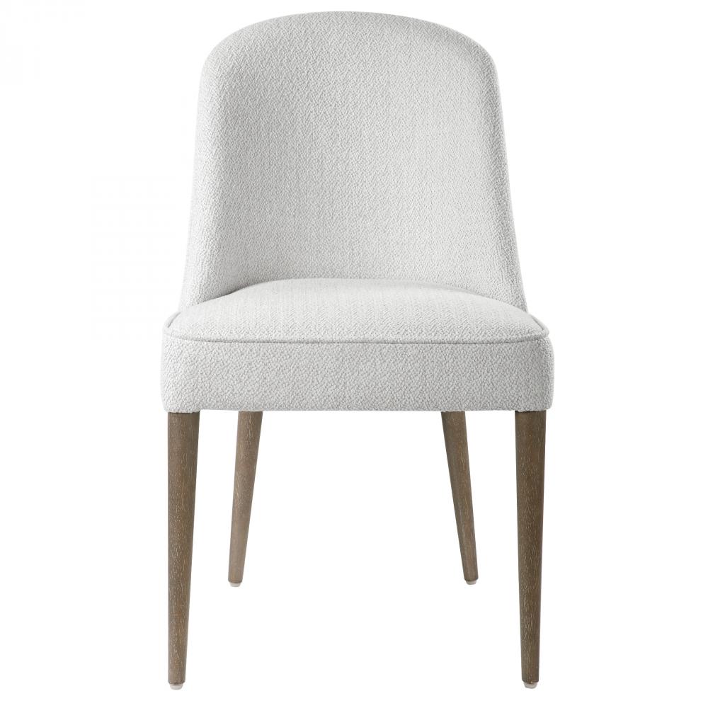 Uttermost Brie Armless Chair White Set Of 2