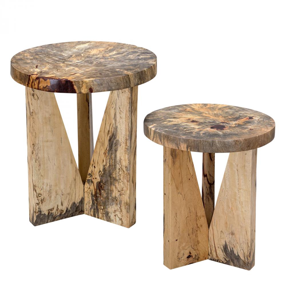 Uttermost Nadette Natural Nesting Tables Set/2