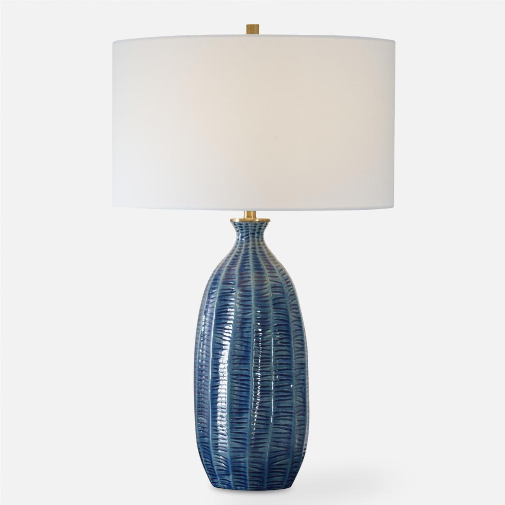 Uttermost Bixby Blue Table Lamp