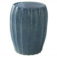 Uttermost 25154 - Uttermost Harbor Aqua Blue Garden Stool