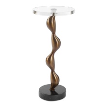 Uttermost 50163 - Uttermost Remolino Bronze Drink Table