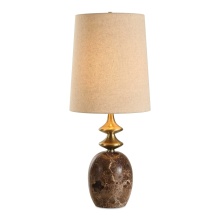 Uttermost 30593 - Uttermost Percy Brown Marble Buffet Lamp