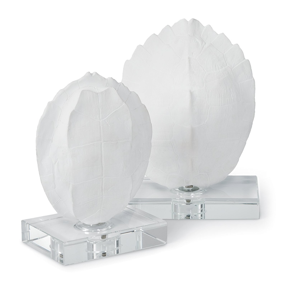 Regina Andrew Turtle Shells On Crystal (Set of 2)