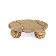 Regina Andrew 20-1537BRN - Regina Andrew Marlow Marble Plate Small (Brown)