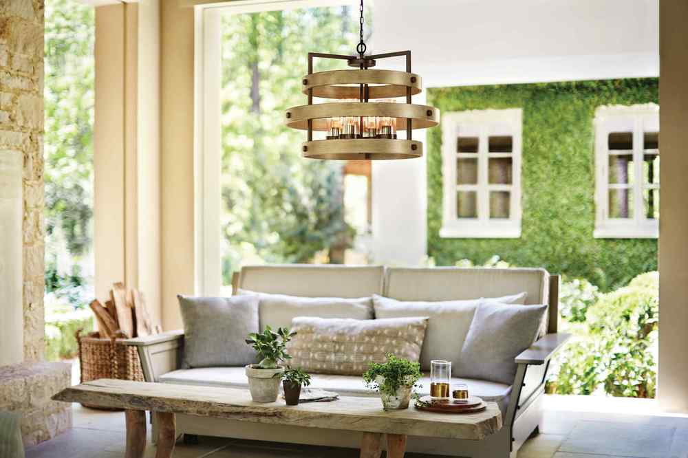 Medium Single Tier Chandelier