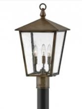 Hinkley 14061BU - Medium Post Mount Lantern