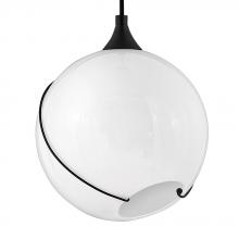 Hinkley 30303BLK-WH - Small Pendant