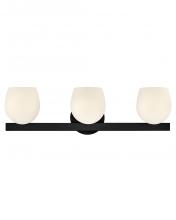 Hinkley 57023BK-LL - Medium Three Light Vanity