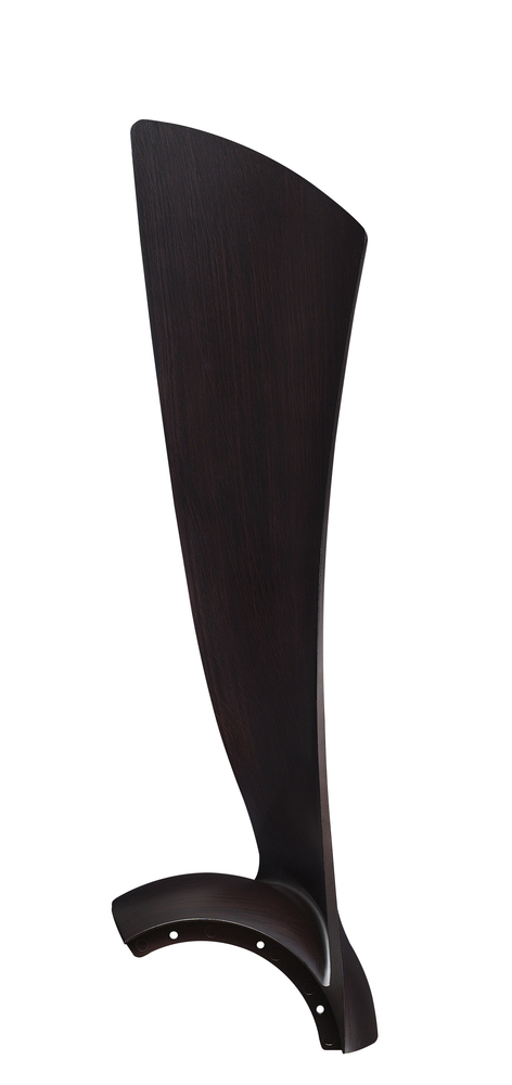 Wrap Custom 48 inch Indoor/Outdoor Ceiling Fan Blade Set of 3 - Dark Walnut