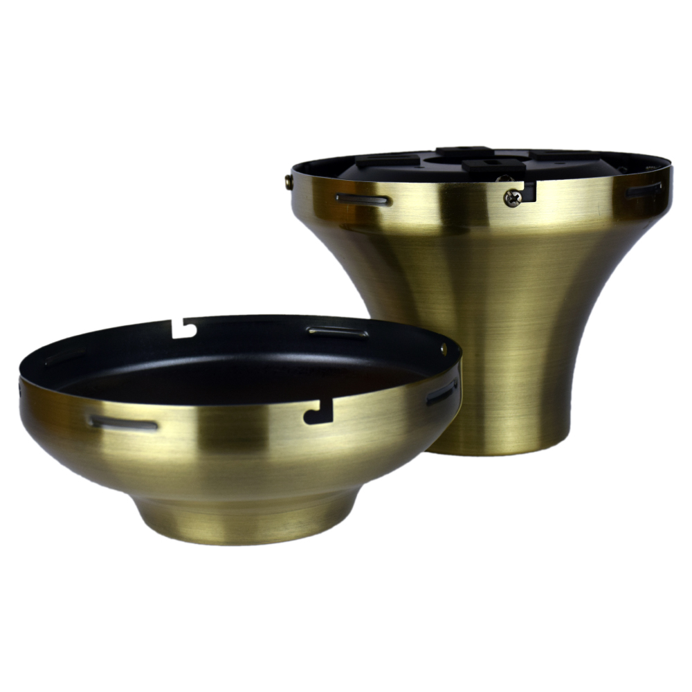 Ceiling Fan Close to Ceiling Kit - Antique Brass