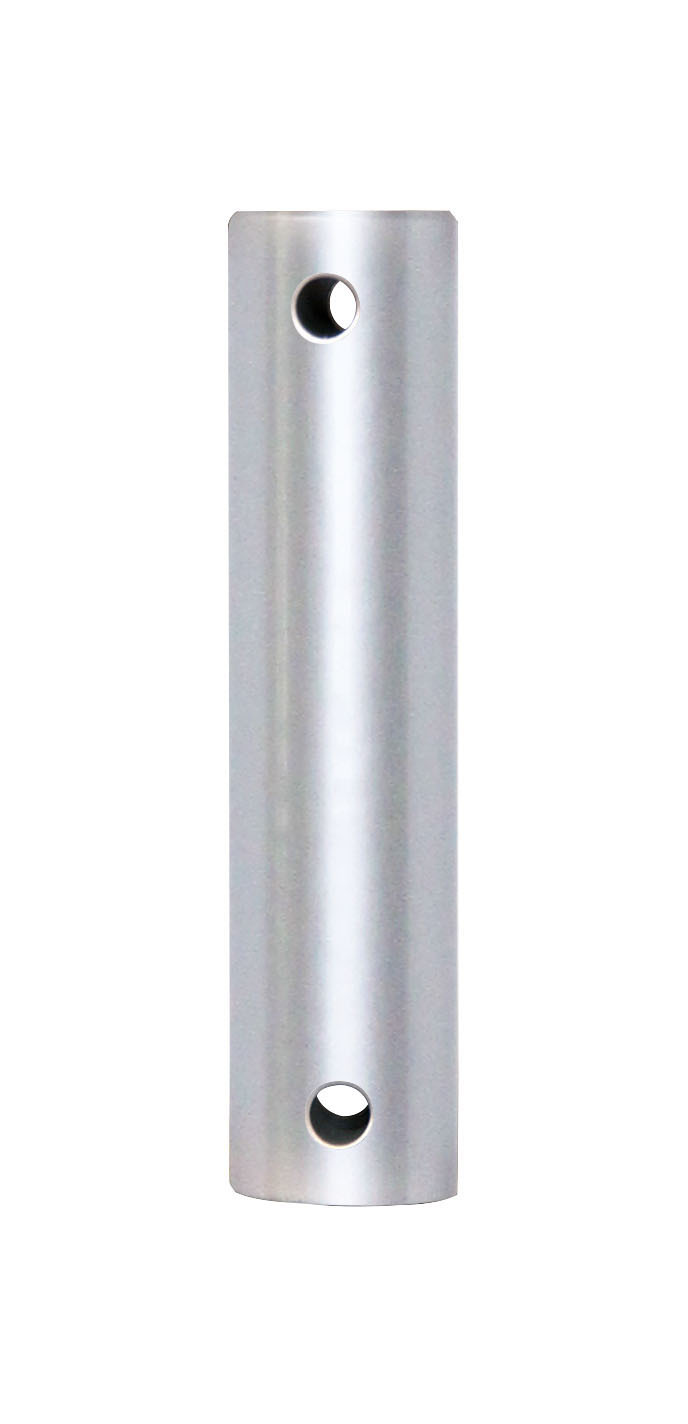 12-inch Stainless Steel Ceiling Fan Downrod - Silver