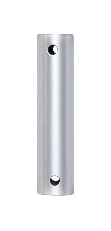 18-inch Stainless Steel Ceiling Fan Downrod - Silver