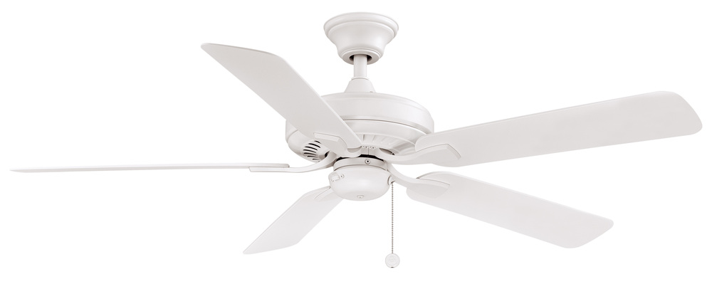 Edgewood 52 inch Indoor/Outdoor Ceiling Fan - Matte White with Matte White blades