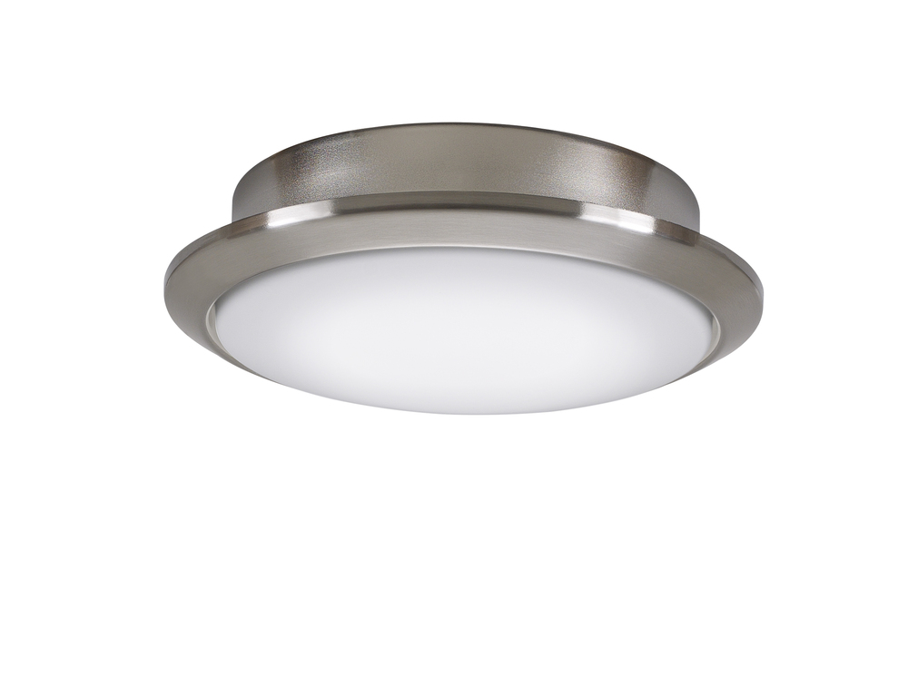 Wrap Custom Ceiling Fan Color Temperature (CCT) Select LED Light Kit - Brushed Nickel