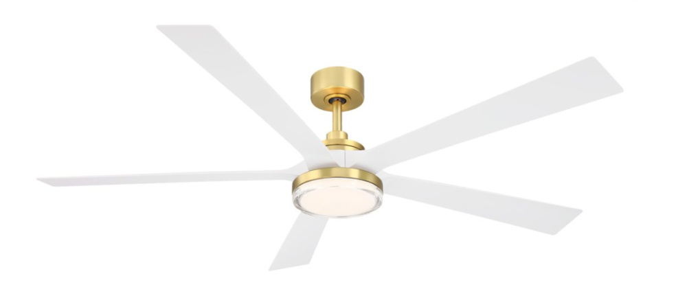 TorchAire 64 inch Indoor/Outdoor Ceiling Fan with LED CCT Select Light Kit