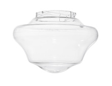 Fanimation G3CL - myFanimation Ceiling Fan Schoolhouse Glass - Clear