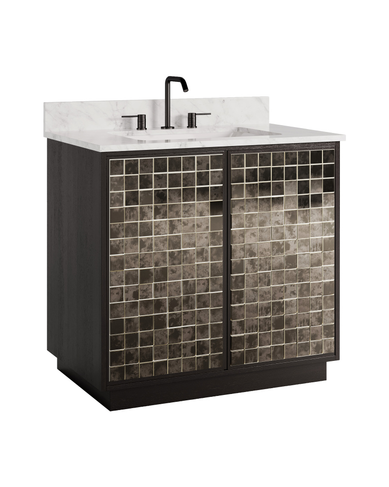 Mosaico 36" Vanity with Rectangular Undermount Sink