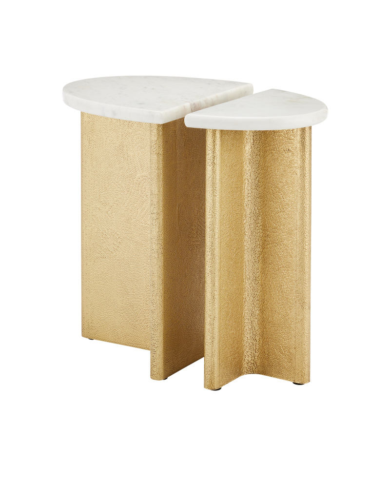 Doublet Marble Accent Table Set of 2