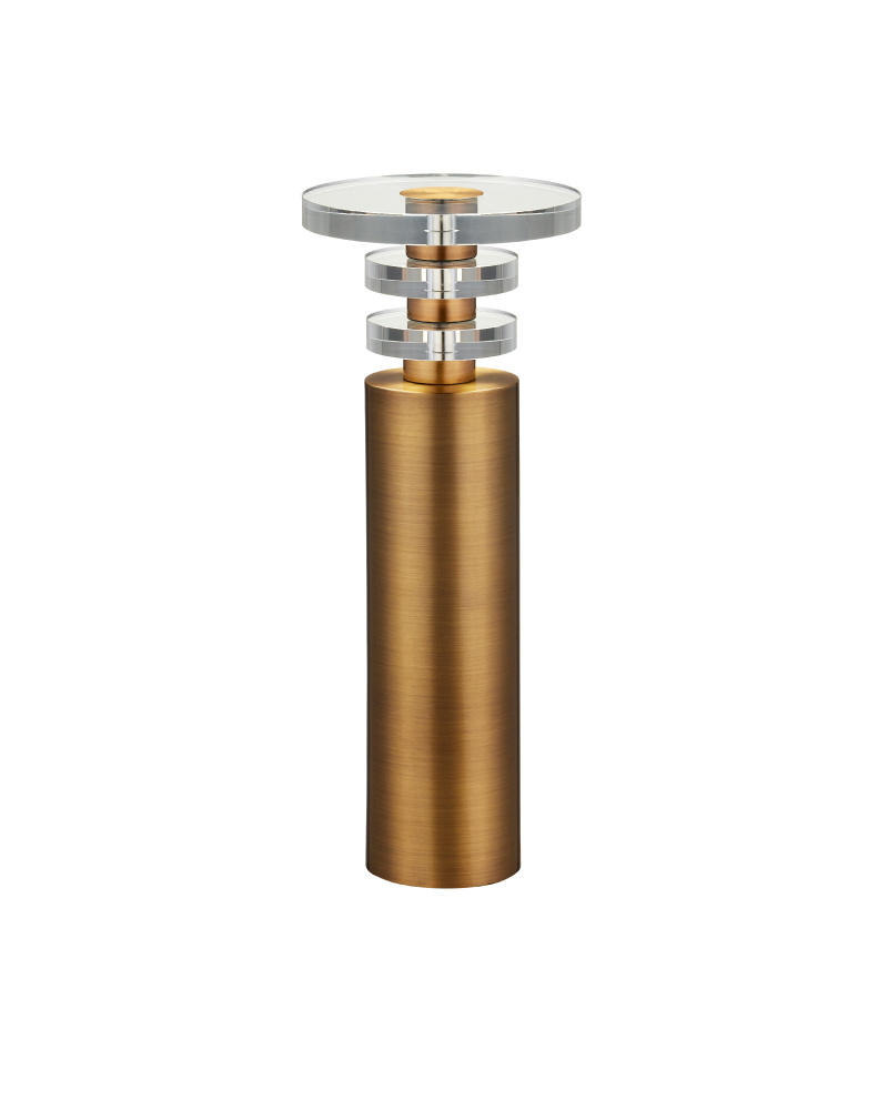 Shani Brass Drinks Table