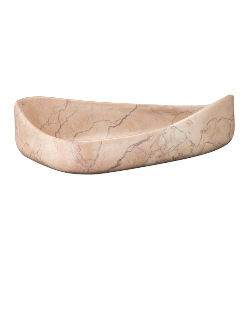 Deaton Rosa Marble Bowl