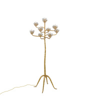 Currey 8000-0045 - Agave Americana Gold Floor Lamp