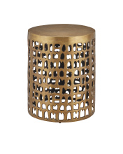 Currey 4000-0011 - Alvar Gold Accent Table