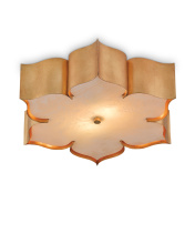 Currey 9999-0010 - Grand Lotus Gold Flush Mount
