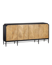 Currey 3000-0271 - Kallista Taupe Credenza