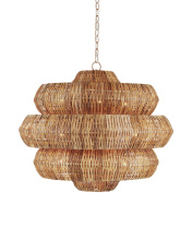 Currey 9859 - Antibes Medium Natural Chandelier