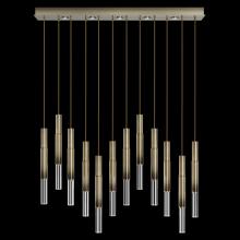 Fine Art Handcrafted Lighting 100019-610 - Antonia 61"W Rectangular  Pendant